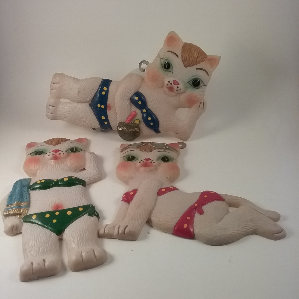 Mexico Cats Swimsuits Wall Decor